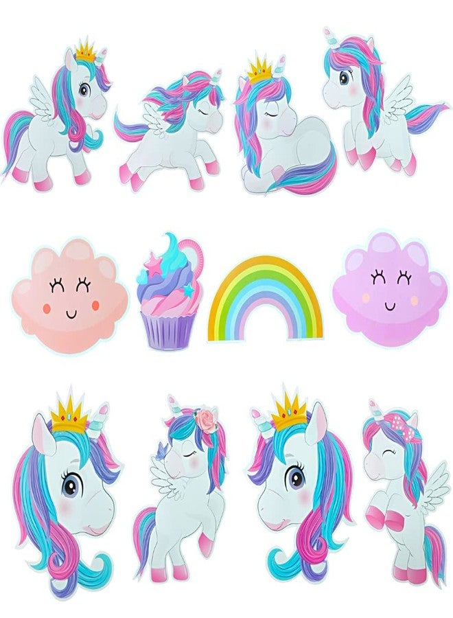 FI - FLICK IN 71 Pcs 1st Birthday Unicorn Decoration for Girls | Pink Bday Decorations Party Set | Kids Party Decoration Kit | Unicorn Theme First Birthday Decorations Kit (Pack of 71, Pink) - Image 3